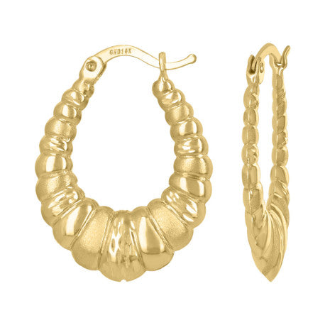 10Kt Gold Turkish Earrings
