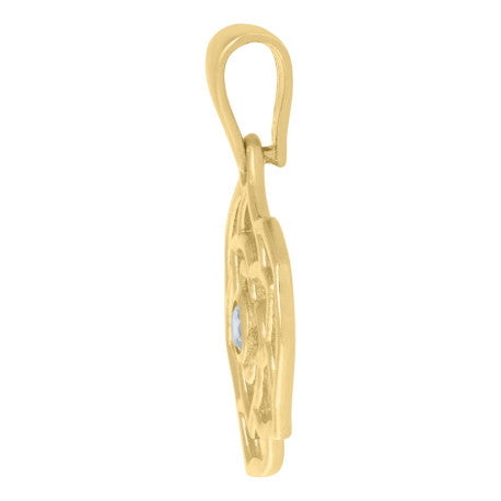 10Kt Gold Turkish Pendant