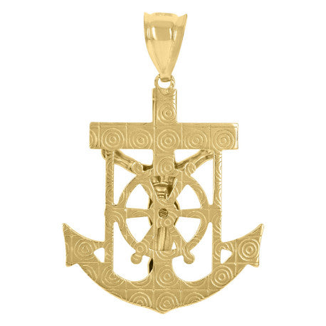 10Kt Gold Turkish Pendant
