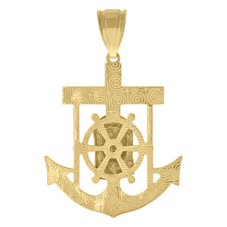 10Kt Gold Turkish Pendant