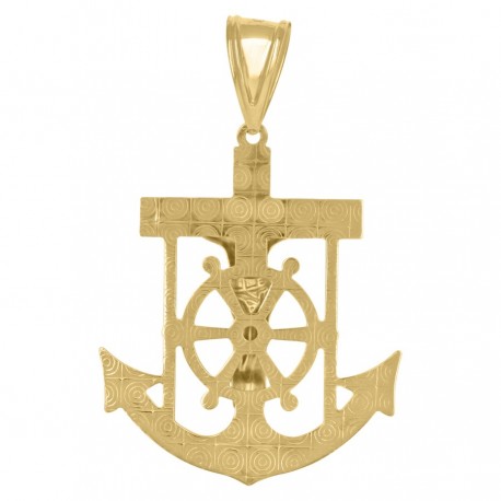 10Kt Gold Turkish Pendant