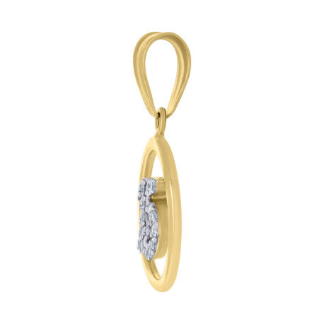 10Kt Gold Turkish Pendant