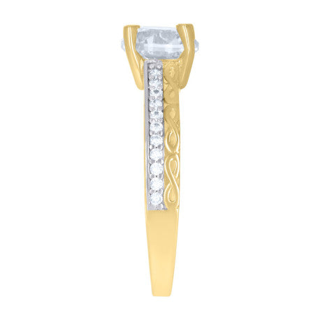 10Kt Gold Turkish Ring