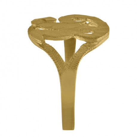 10Kt Initial Ring