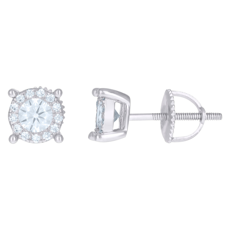 925 Sterling Silver CZ Earrings