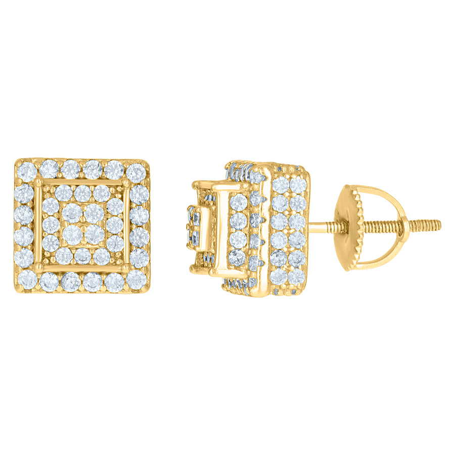 925 Sterling Silver CZ Earrings