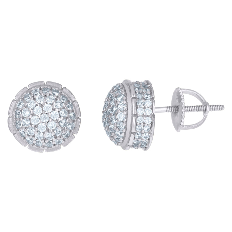 925 Sterling Silver CZ Earrings