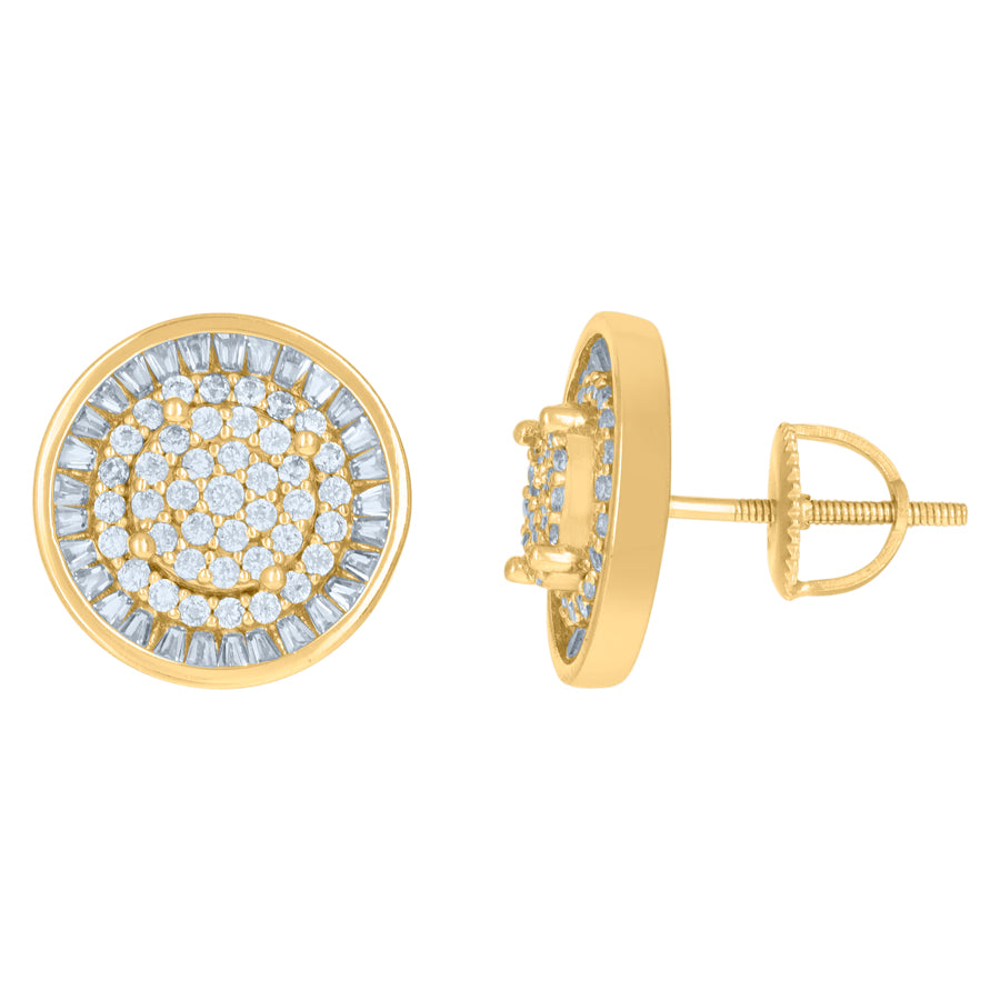 925 Sterling Silver CZ Earrings