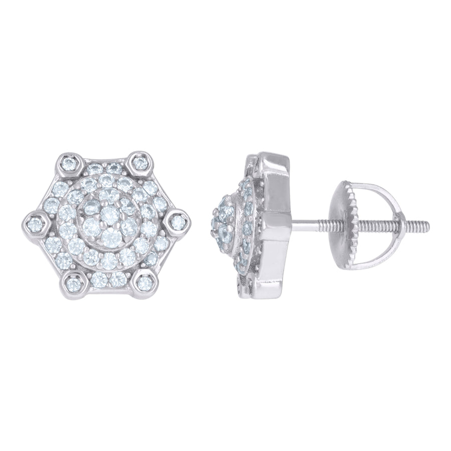 925 Sterling Silver CZ Earrings