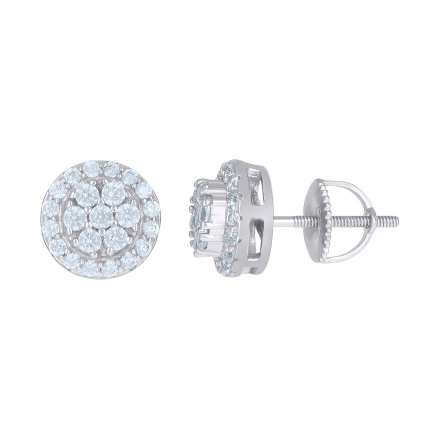 925 Sterling Silver CZ Earrings