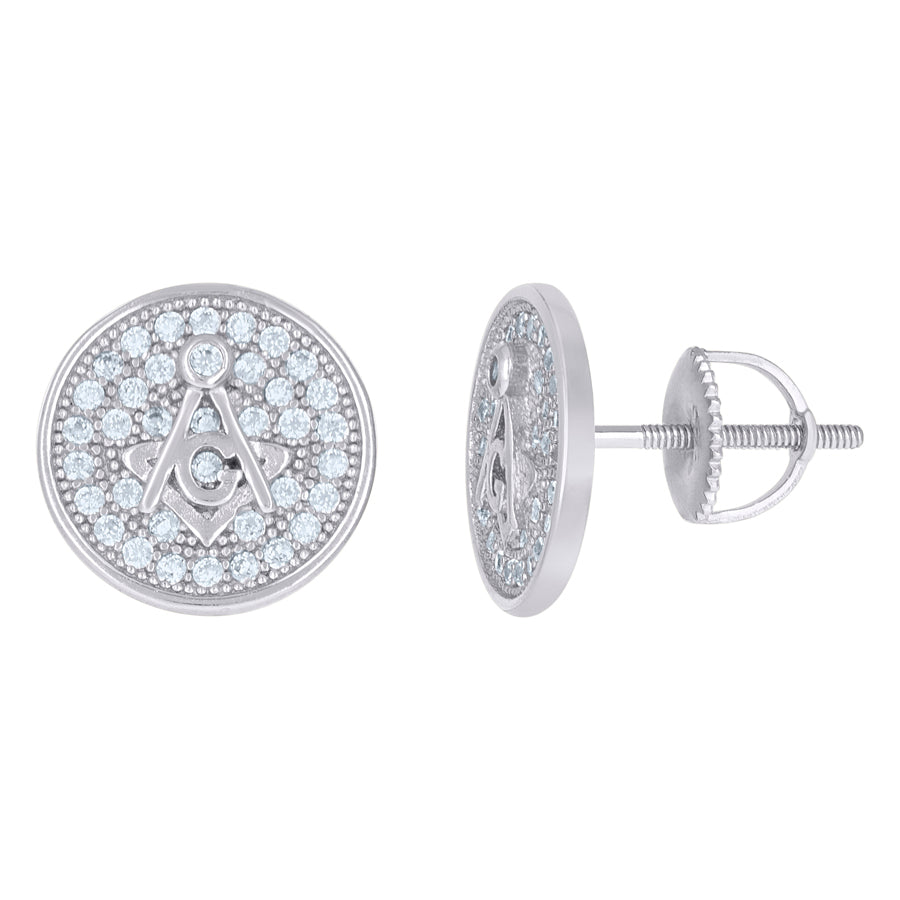 925 Sterling Silver CZ Earrings