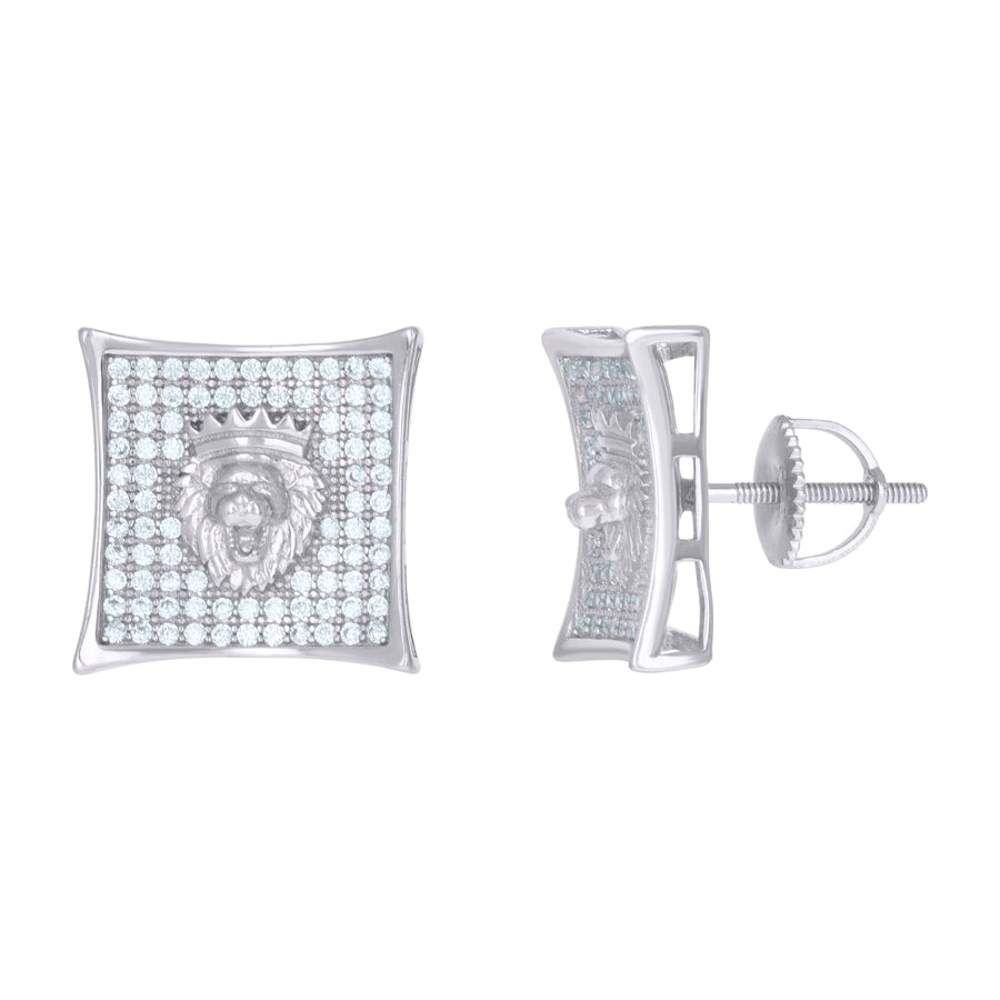 925 Sterling Silver CZ Earrings