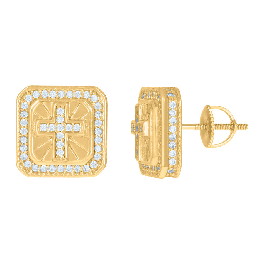 925 Sterling Silver CZ Earrings