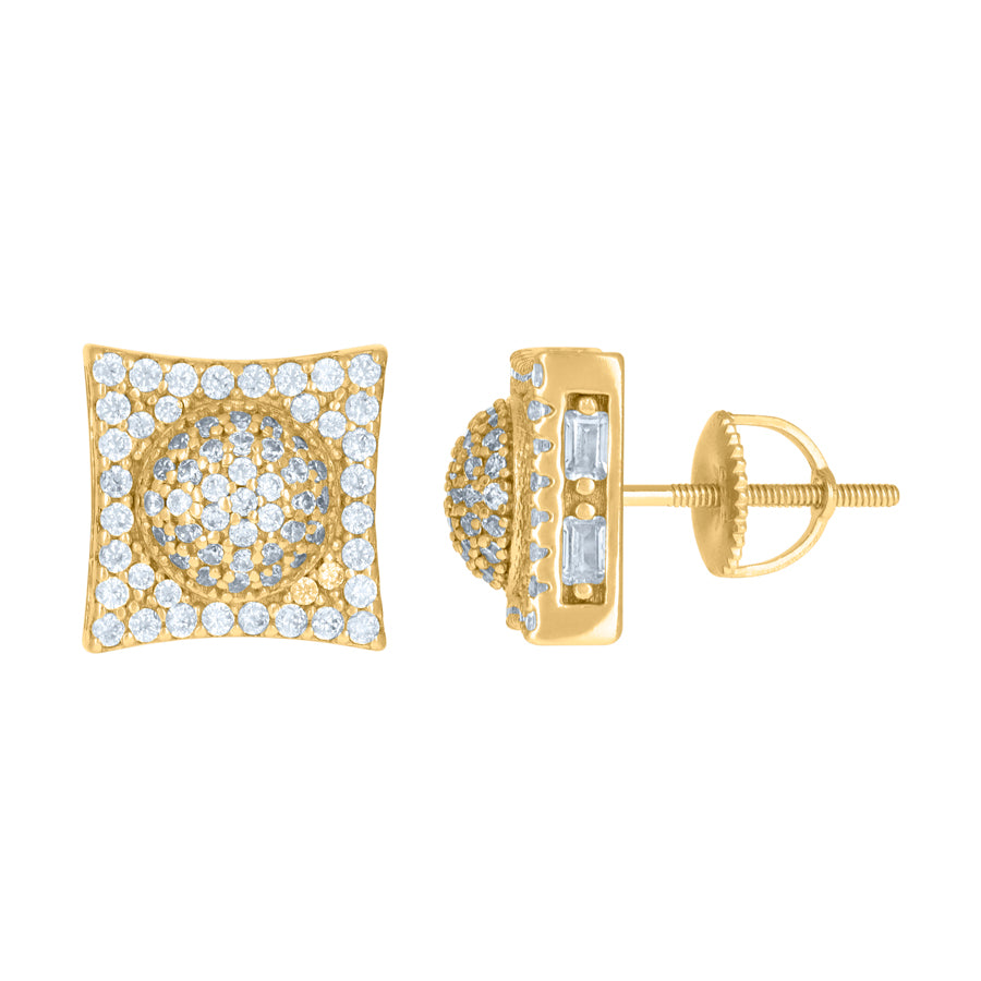 925 Sterling Silver CZ Earrings