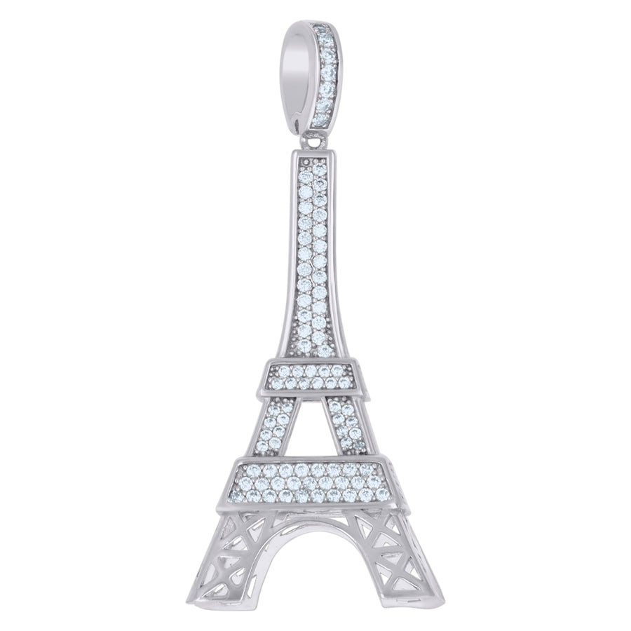925 Sterling Silver CZ Pendant
