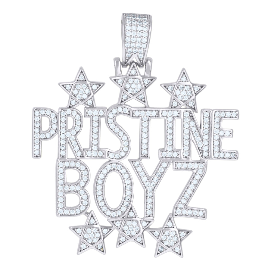 925 Sterling Silver CZ Pendant