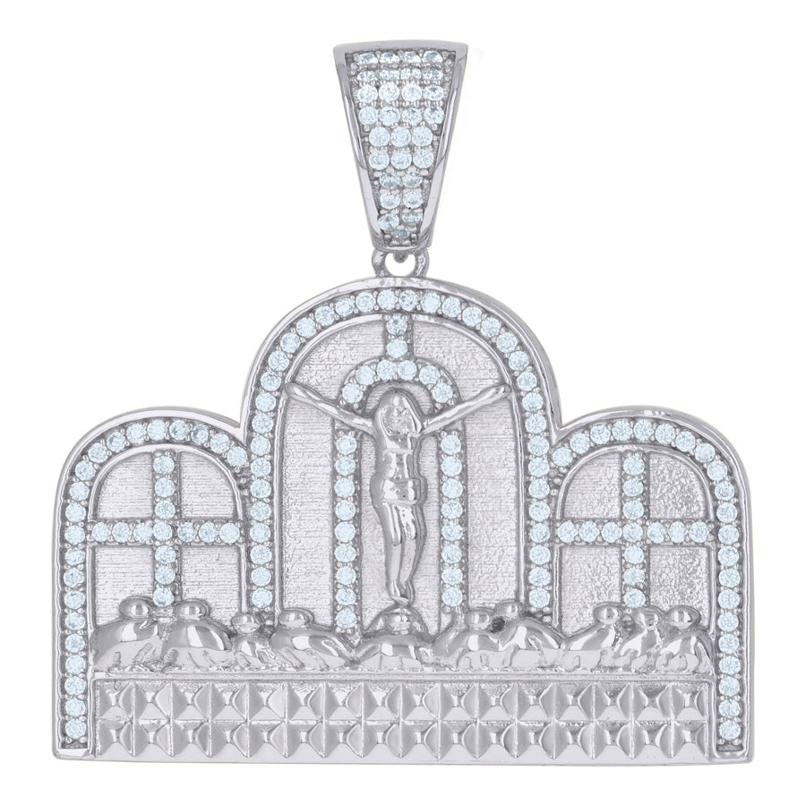 925 Sterling Silver CZ Pendant
