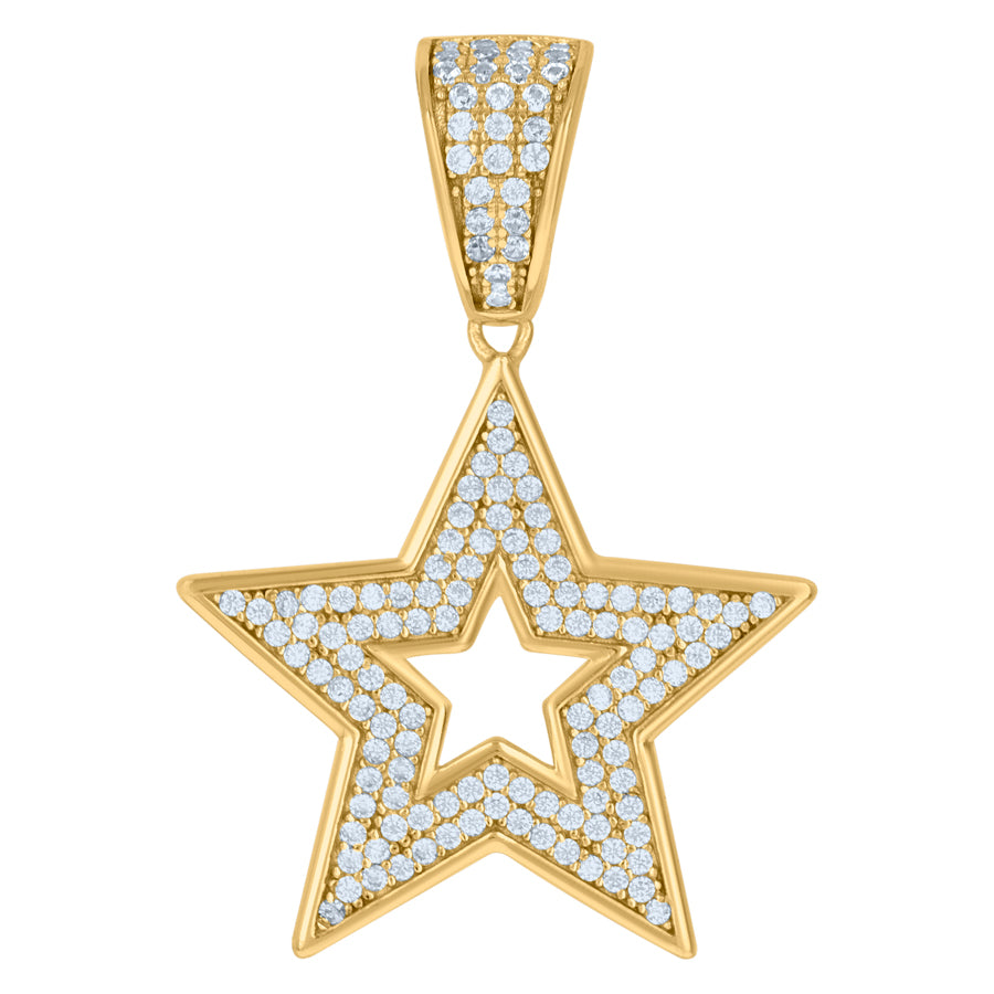 925 Sterling Silver CZ Pendant
