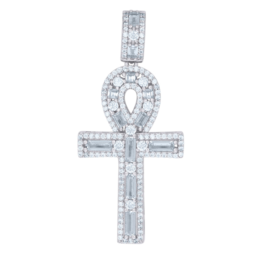 925 Sterling Silver CZ Pendant