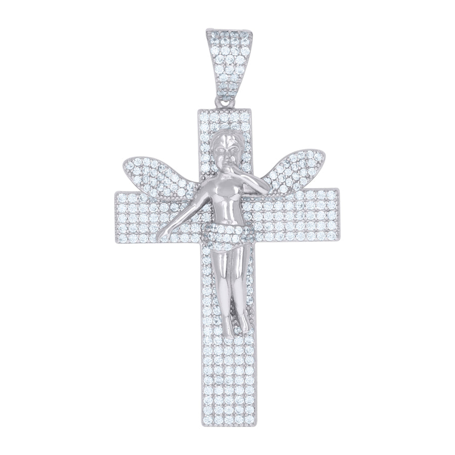 925 Sterling Silver CZ Pendant