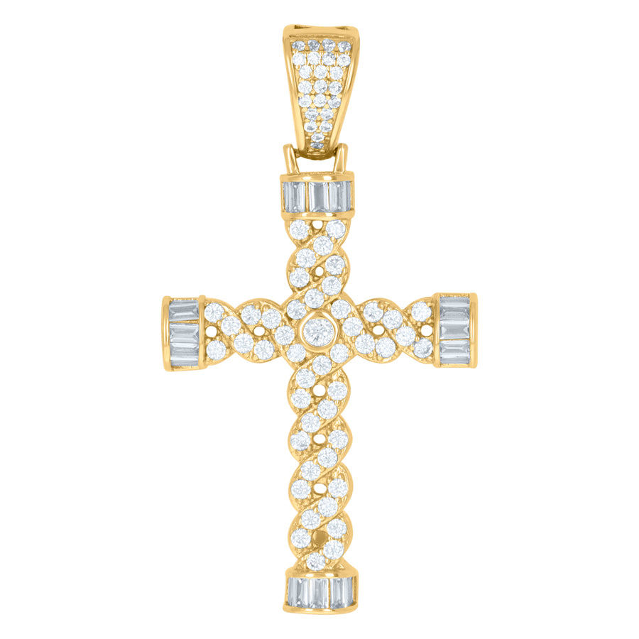 925 Sterling Silver CZ Pendant