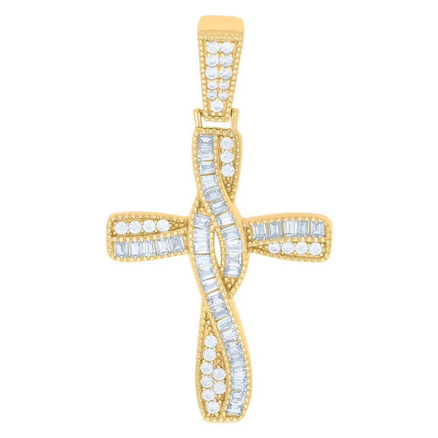 925 Sterling Silver CZ Pendant