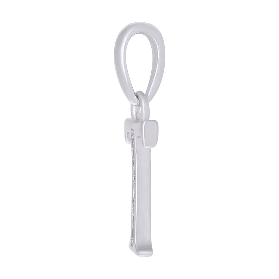 925 Sterling Silver Initial"T" Pendant