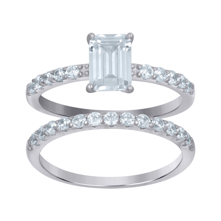 925 Sterling Silver Duo Ring