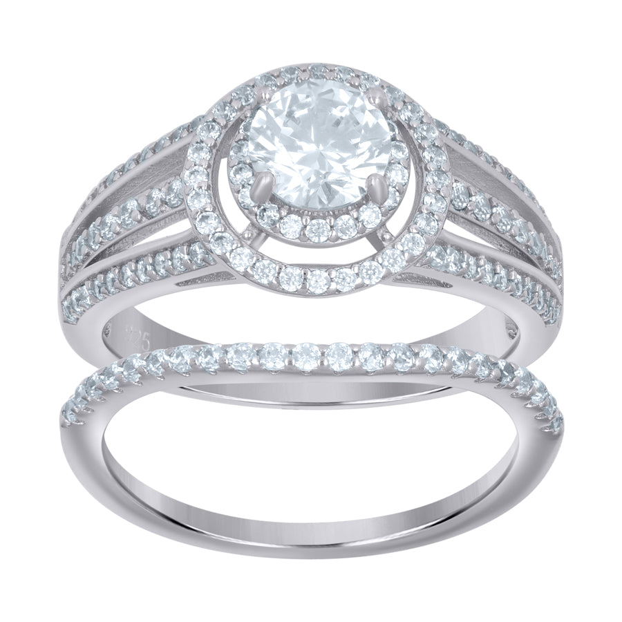 925 Sterling Silver Duo Ring