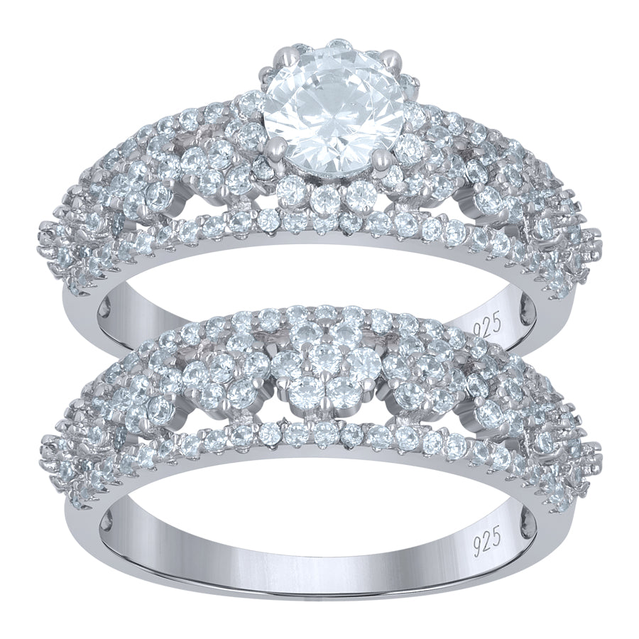 925 Sterling Silver Duo Ring