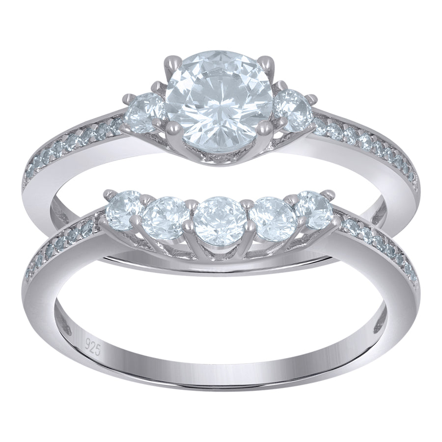 925 Sterling Silver Duo Ring
