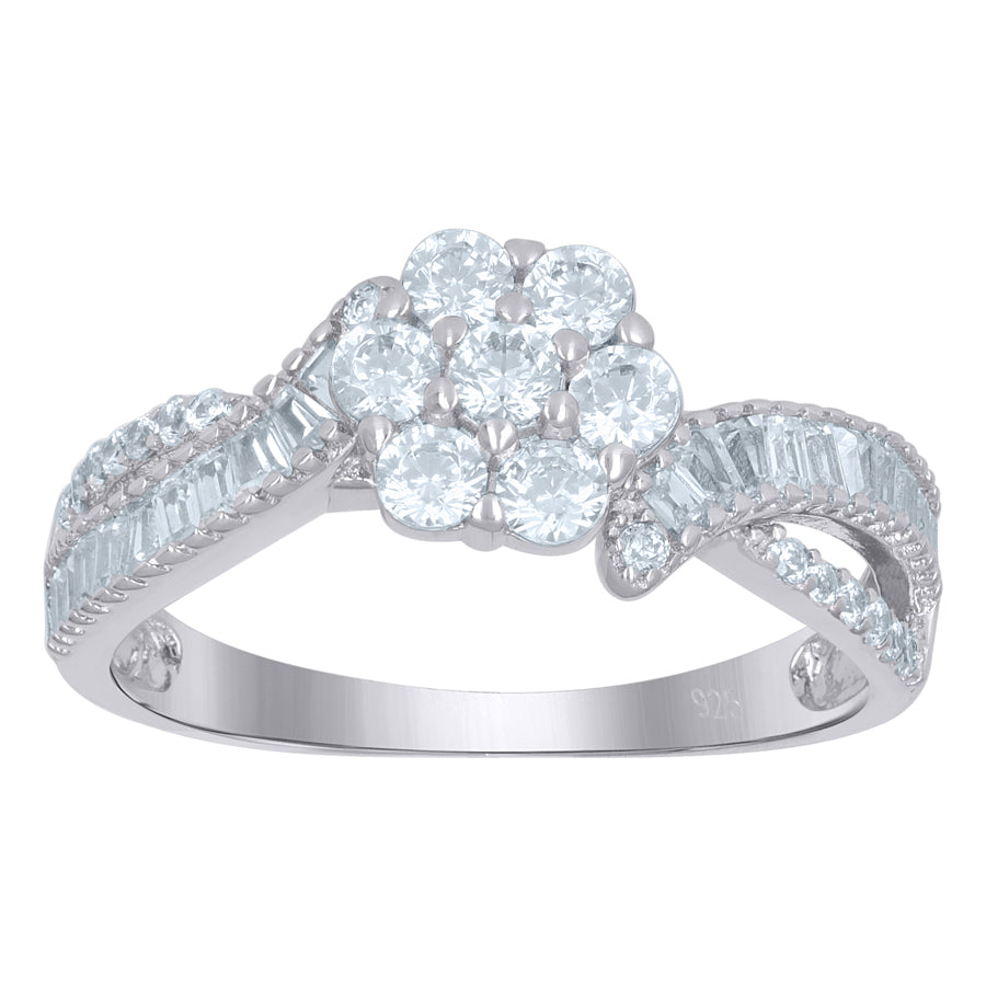 925 Sterling Silver Solitaire Ring