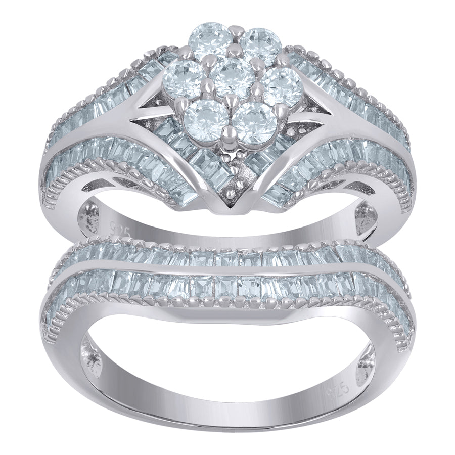 925 Sterling Silver Duo Ring