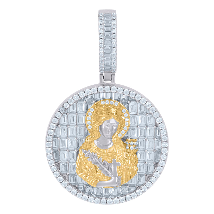 925 Sterling Silver Cz Pendant