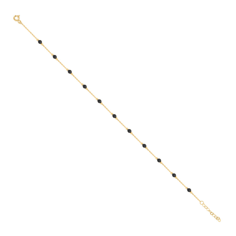 14Kt Gold Anklet 10"