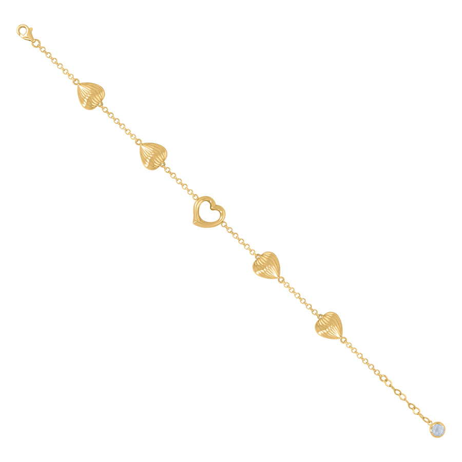 14Kt Gold Bracelet/Anklet 8"