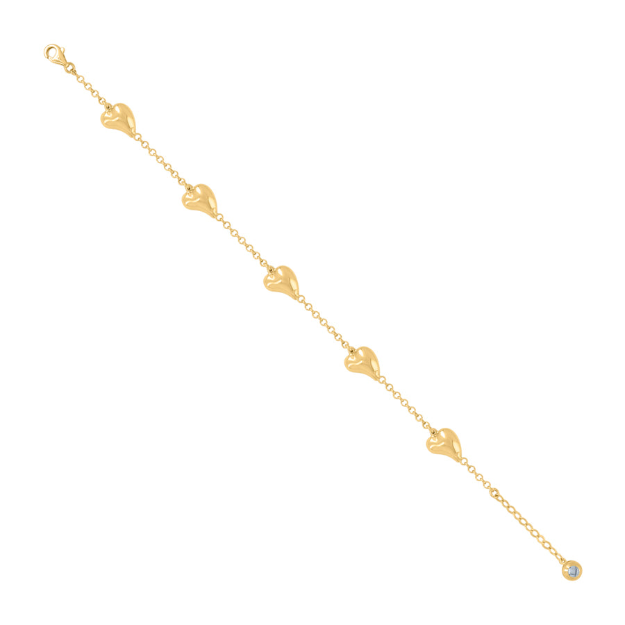 14Kt Gold Bracelet/Anklet 8"