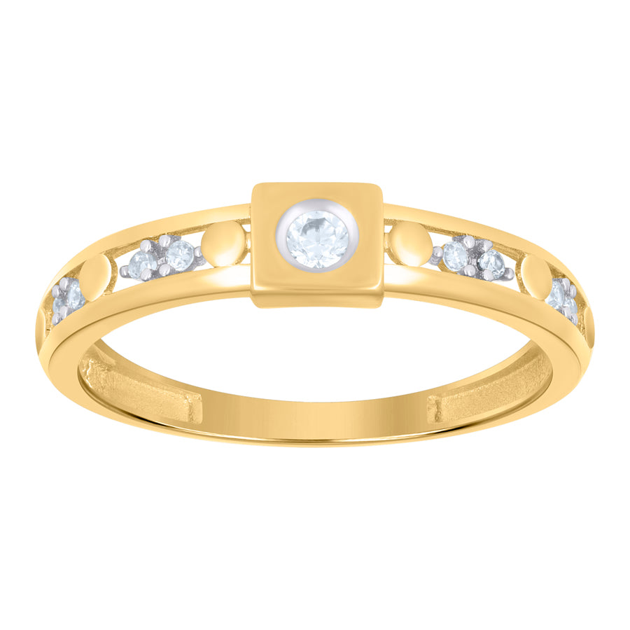 10Kt Gold Turkish Duo Ring