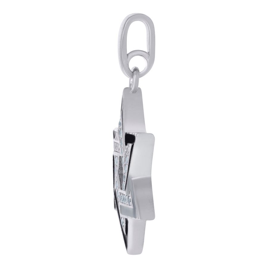 925 Sterling Silver Cz Pendant