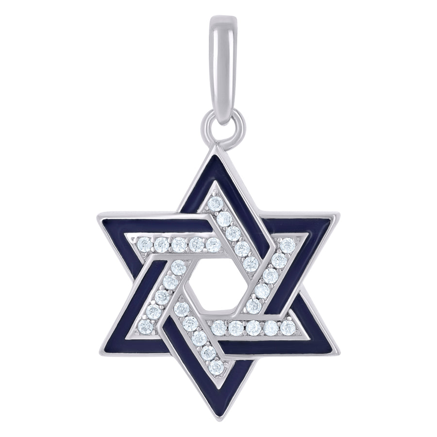 925 Sterling Silver Cz Pendant