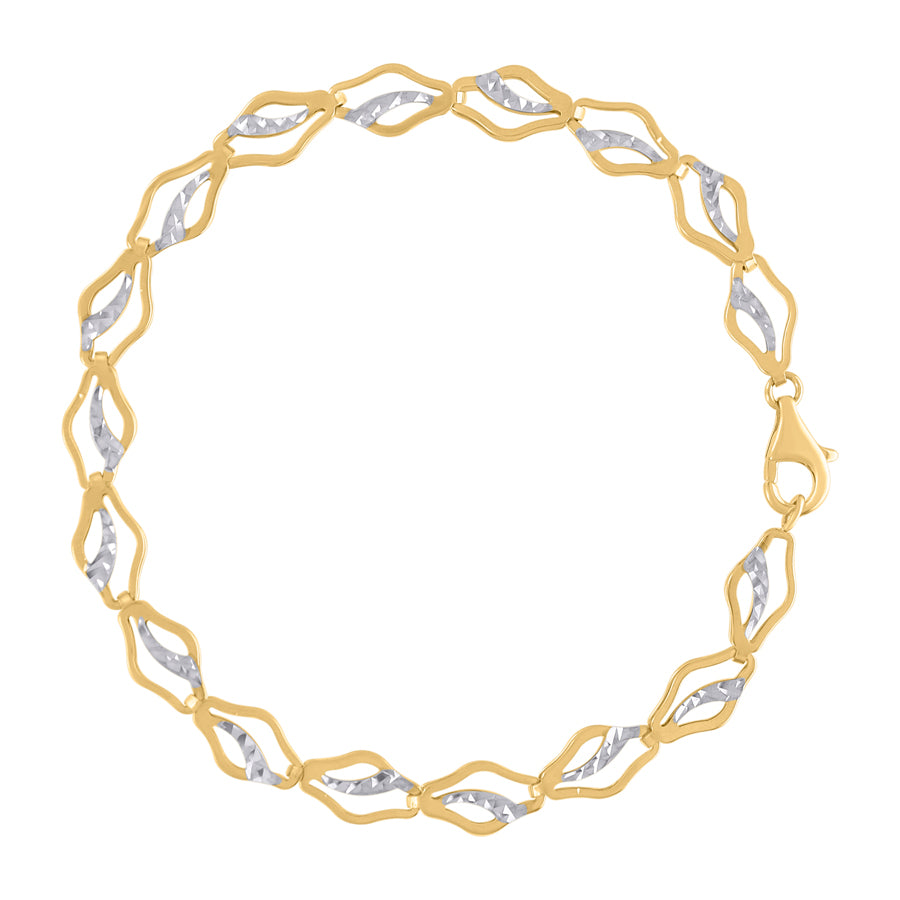 10Kt Gold Bracelet 8"