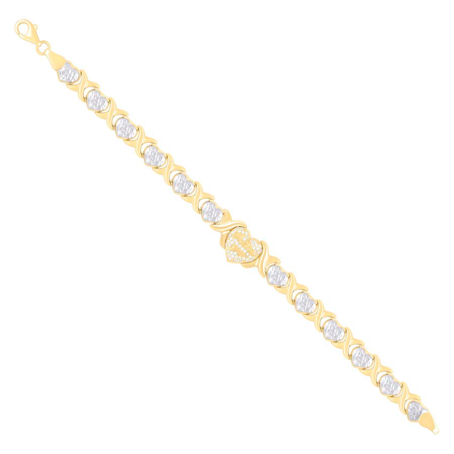 10Kt Gold Bracelet 8"
