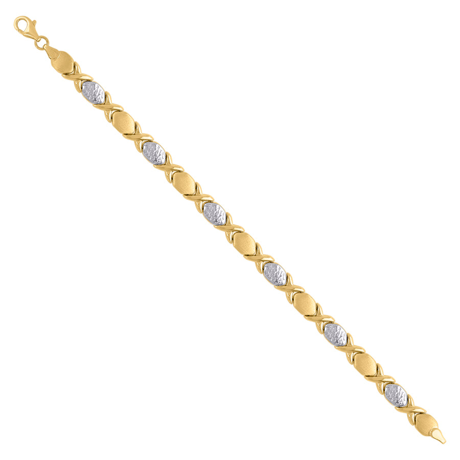 14Kt Gold Bracelet 7"
