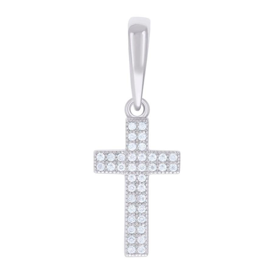 925 Sterling Silver Pendant Moissanite Ctw 1.20
