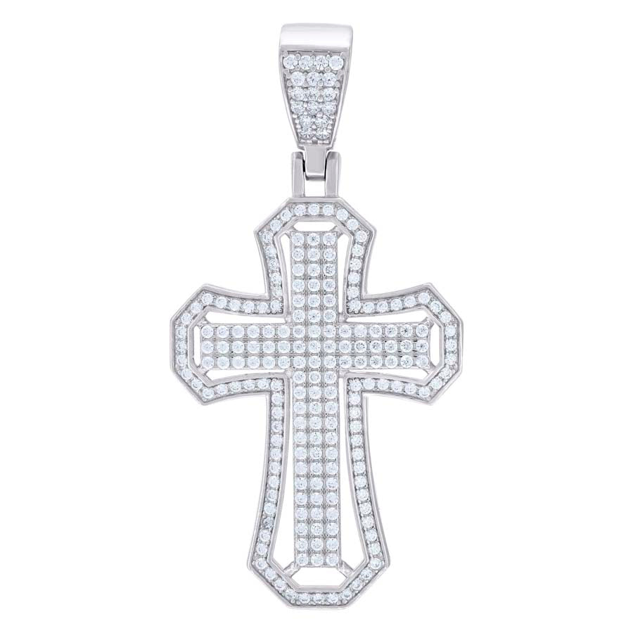 925 Sterling Silver 1.20Ctw Moissanite Pendant