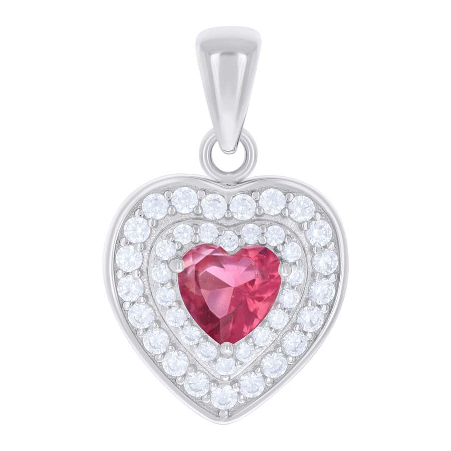 925 Sterling Silver Cz Pendant