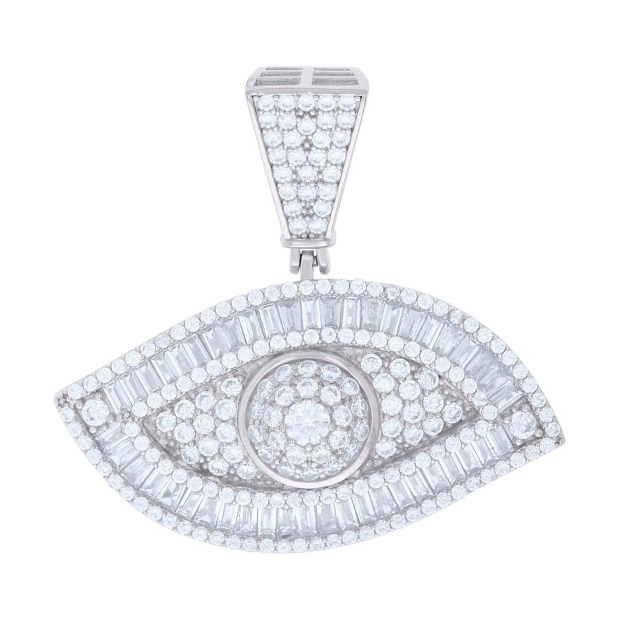 925 Sterling Silver Cz Pendant
