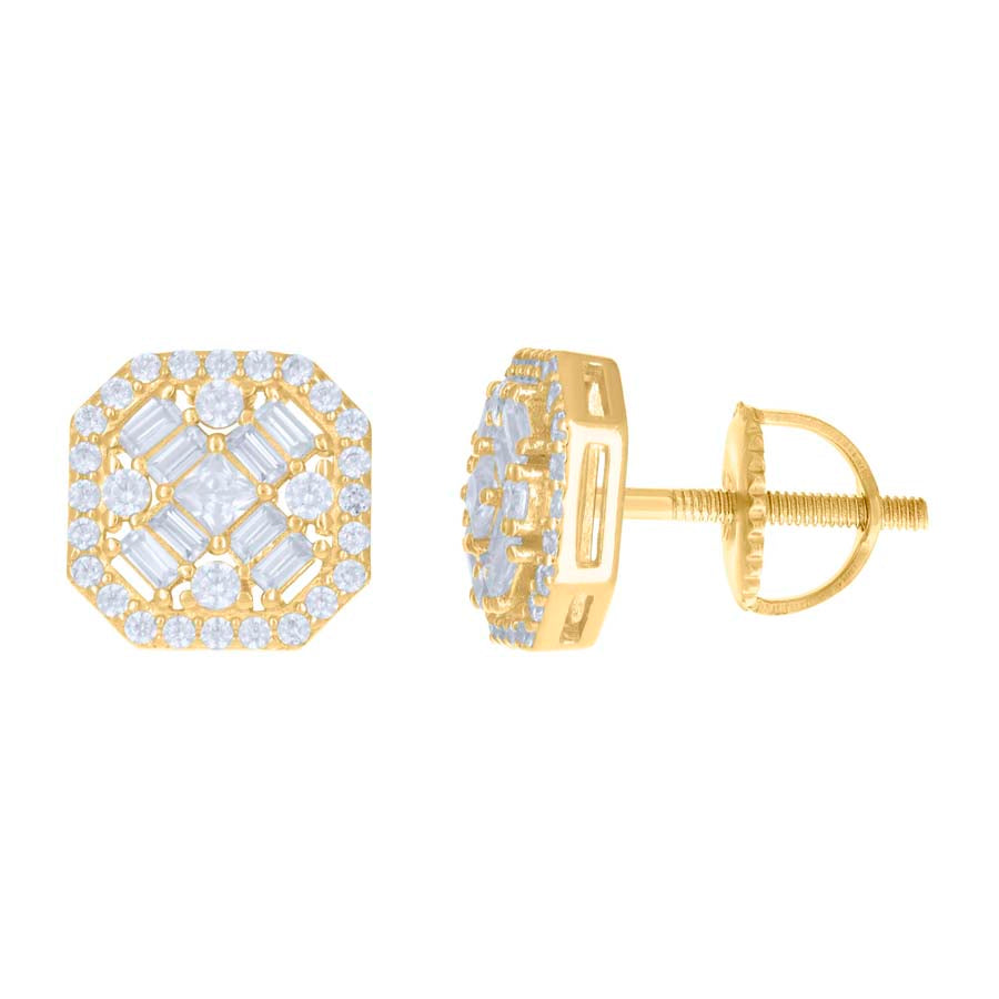 925 Sterling Silver Cz Earrings