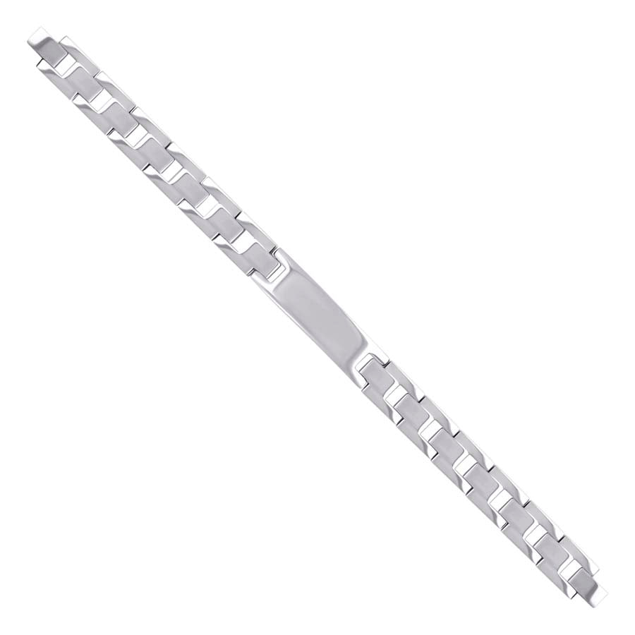 Stainless Id Bracelet 12mm-8.5"