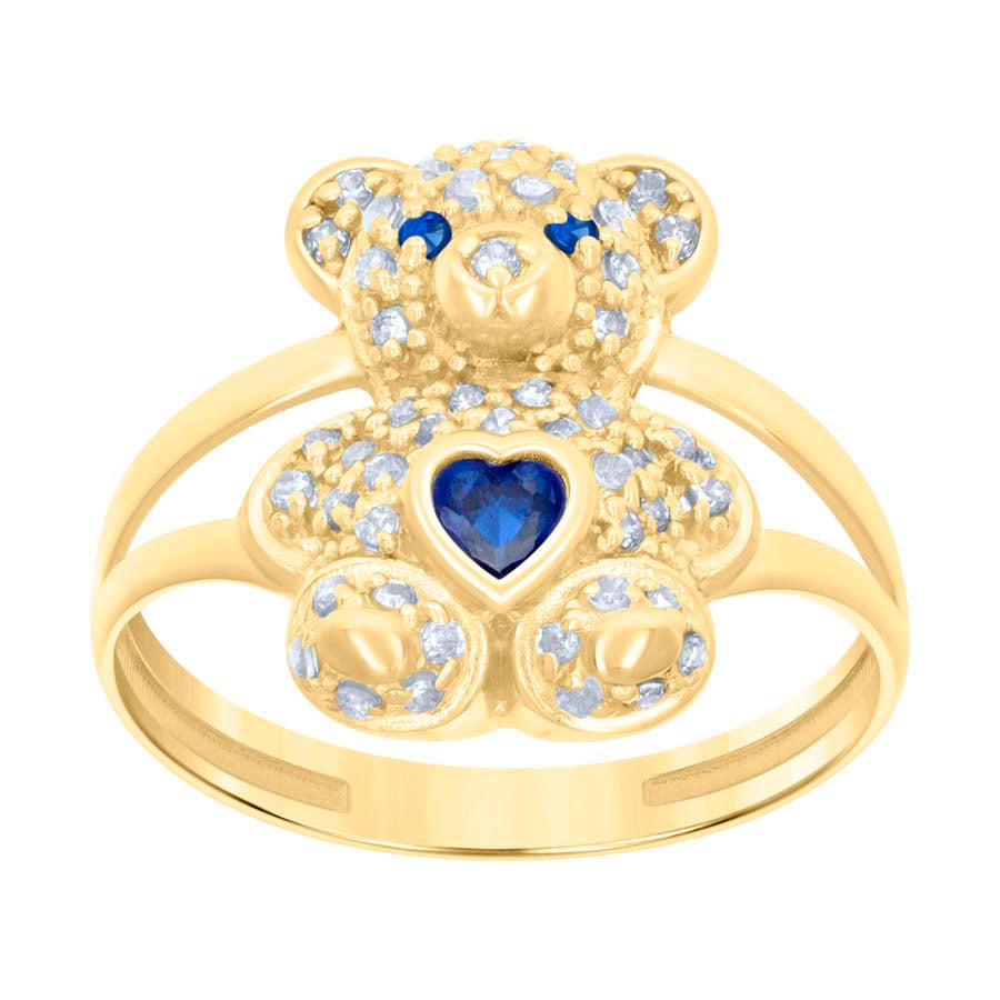 10Kt Gold Cz Ring